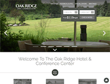 Tablet Screenshot of oakridgeminneapolis.com